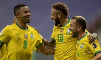Copa América: com gols de Marquinhos, Neymar e Gabigol, Brasil vence a Venezuela