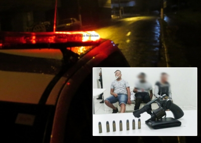 Rapaz é preso com revólver em Marília