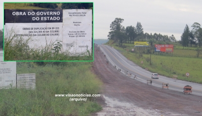 Prazo para conclusão das obras de duplicação da SP-333, em Marília, será de um ano