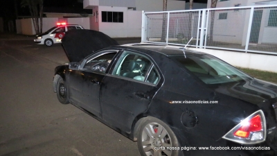 Motorista tenta fugir da PM. Na perseguição policial da ROCAM é derrubado e acabou ferido 