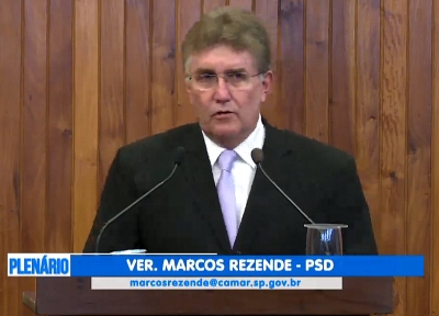 Marcos Rezende é o novo presidente da Câmara em Marília