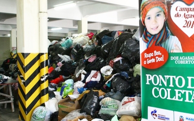 Campanha do Agasalho: coleta será neste domingo