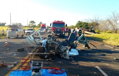 Acidente na SP-294 em Marília mata uma pessoa