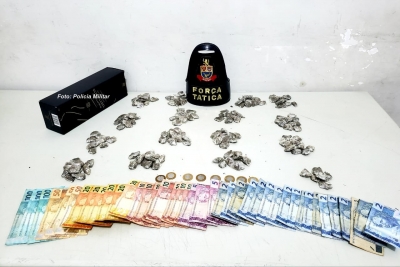 Dois são presos pela Polícia Militar com drogas em Marília