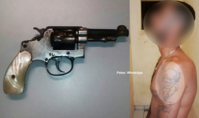 Rapaz é preso pela PM antes de tentar matar próprio irmão