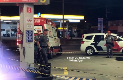 Homem é baleado ao tentar assaltar posto em Marília
