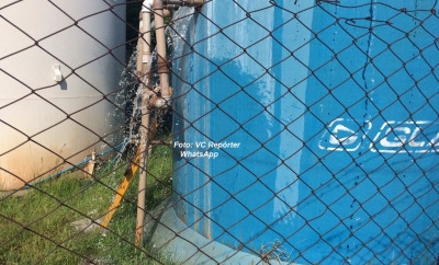 Internautas flagram desperdídio de água pelo DAEM