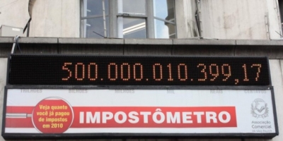 Impostômetro atinge marca de R$ 500 bilhões