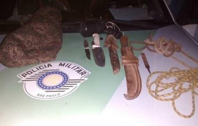 Polícia surpreende caçadores na região