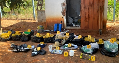 Operações apreendem mais de meia tonelada de drogas na região