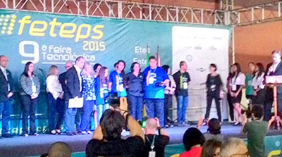Projeto da ETEC de Marília é premiado em Feira Tecnológica