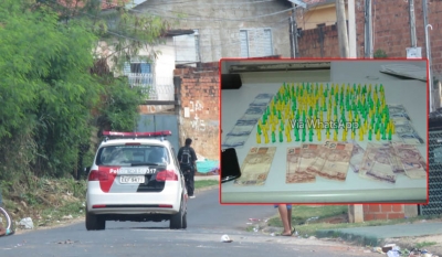 Jovem é preso após correria em favela