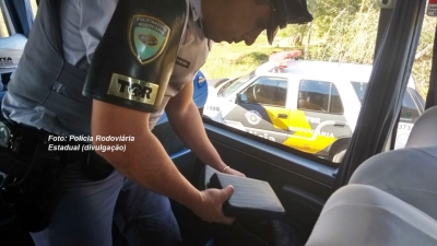 Polícia Rodoviária apreende cocaína e maconha