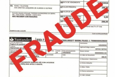 Prefeitura alerta sobre golpe de emissão de DARF