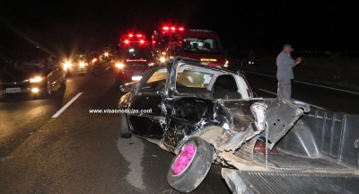 Acidente na SP-294, em Marília, deixa 6 feridos