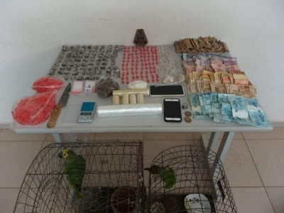 Jovens são presos na região por tráfico de drogas e crime ambiental
