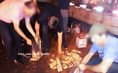 DISE apreende quase 850 quilos de maconha na região