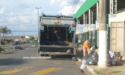 Coleta de lixo muda a partir desta segunda-feira
