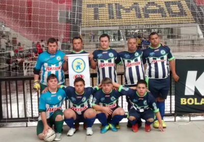 Time de futsal é formado apenas com jogadores com síndrome de Down em Marília
