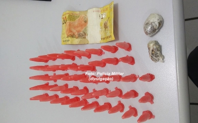 Não aprende: rapaz é preso mais uma vez por tráfico