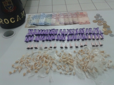 ROCAM faz grande apreensão na Vila Barros