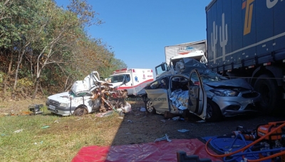 Acidente na BR-153: quatro dos cinco mortos são de uma mesma família