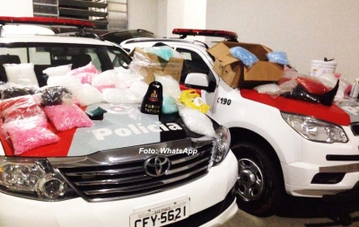 PM divulga balanço de apreensão em laboratório de refino de drogas em Marília 