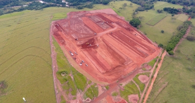 BACIA DO PALMITAL: Prefeito Daniel Alonso vistoria obras da última fase do tratamento do esgoto 