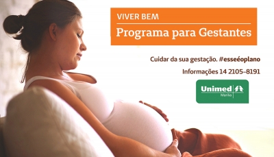 Grupo de Orientação a Gestantes da Unimed Marília está com inscrições abertas