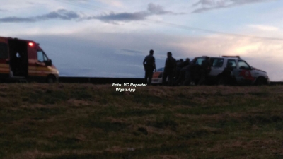 Acidente envolvendo viatura de presos provoca congestionanento no Contorno