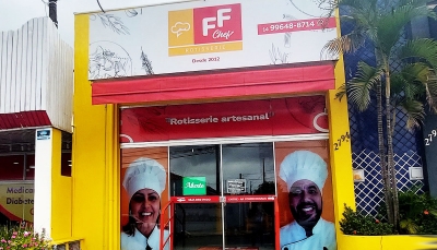 FF Chef Rotisserie e Visão Notícias fazem sorteio de cesta 