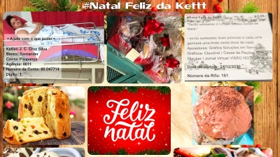 Mariliense com síndrome rara faz sorteio de cestas de Natal para ajudar tratamento