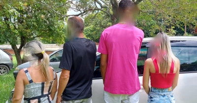 Criminosos rendem família e esposa de PM durante assaltos em Marília