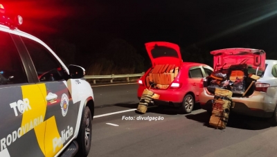Polícia Rodoviária Estadual apreende quase 200 kg de maconha na SP-333