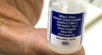 Saúde recebe 3.550 doses da vacina Pentavalente