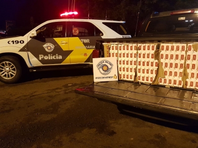Polícia Rodoviária prende homem acusado de contrabando