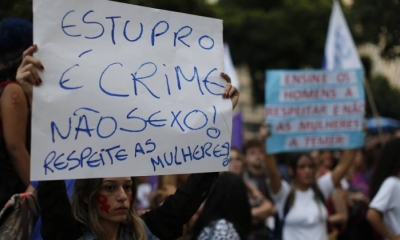 Um em cada 3 brasileiros culpa mulher em casos de estupro