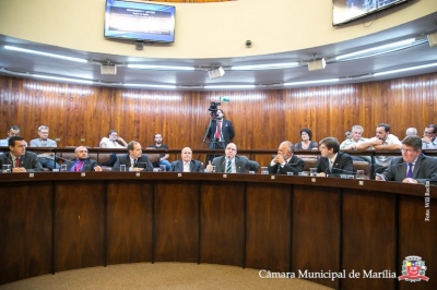 Câmara vota nesta segunda orçamento da Prefeitura de Marília para 2019
