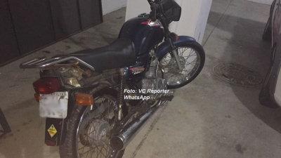 Rapaz troca a moto do tio por 3 pinos de droga
