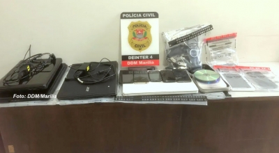 Homem é preso em flagrante suspeito de armazenar material de pornografia infantil em Marília