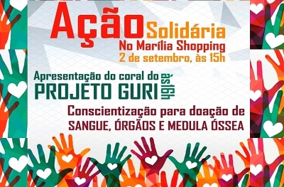 Formandos do curso de Medicina farão ação solidária no Marília Shopping