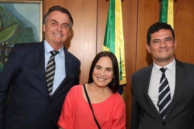 Regina Duarte diz que mantém apoio a Bolsonaro: 