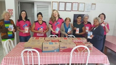 Fundo Social faz repasse de doações de leite 