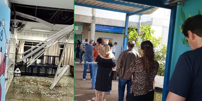 Eleição começa tranquila em Marília. Temporal faz justiça trocar local de votação