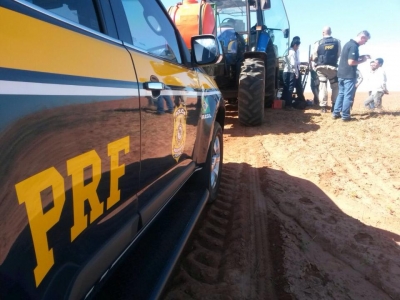 Polícia Rodoviária Federal e MPT flagram irregularidades em lavouras na região 
