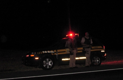 Gaúcho é preso após dirigir bêbado na BR-153