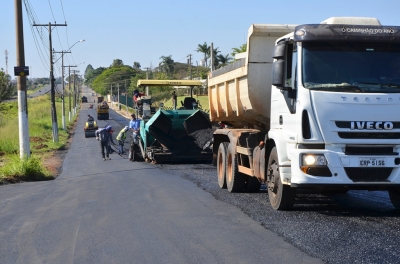 Avenidas na zona norte são recapeadas