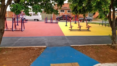 Prefeitura revitaliza praça no Parque das Nações, próximo à UPA Norte