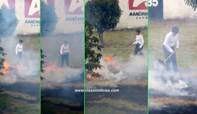 Focos de incêndio leva até ao trabalho voluntário