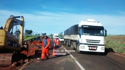 Recuperação da SP-333 pode demorar 10 dias